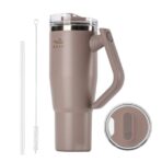Brave Temp Guard Vacuum Insulated Travel Mug 1200ml - Dark Coffee