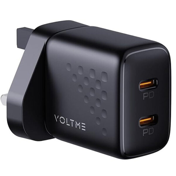 Voltme Revo 20 Duo Lite Wall Charger (20W) Black