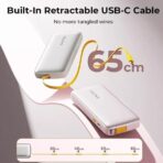 VOLTME Hypercore 10K Rollz 10000mAh Power Bank, 30W Fast PD -Gray - Image 3