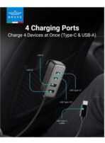 BRAVE 60W MULTI PORT CAR CHARGER EXTENSION - FOR TYPE-C CABLE PORT - Image 3