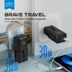 ⁦BTC-38 30W Fast Travel Charger⁩ - الصورة ⁦2⁩