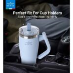 ⁦Brave Temp Guard Vacuum Insulated Travel Mug 950ml -  Sky Blue⁩ - الصورة ⁦3⁩