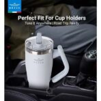 ⁦Brave Temp Guard Vacuum Insulated Travel Mug 950ml - White⁩ - الصورة ⁦3⁩