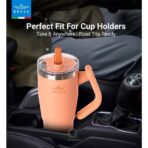 ⁦Brave Temp Guard Vacuum Insulated Travel Mug 950ml - Orange⁩ - الصورة ⁦2⁩