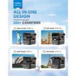 ⁦BRAVE 20W FAST TRAVEL CHARGER GAN 3 PORT + AC ADAPTER⁩ - الصورة ⁦3⁩