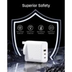 ⁦Voltme Revo 100 Wall Charger (100W) White⁩ - الصورة ⁦4⁩