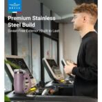 ⁦Brave Temp Guard Vacuum Insulated Travel Mug 1200ml - Purplish Red⁩ - الصورة ⁦3⁩