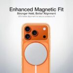 ⁦AmazingThing iPhone 17 PRO 6.3 Titan Pro Magspin Drop Proof Case - Orange⁩ - الصورة ⁦4⁩