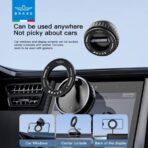 ⁦BRAVE MagSafe Car Phone Holder  Mount for Dashboard & Windshield⁩ - الصورة ⁦4⁩