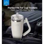 ⁦Brave Temp Guard Vacuum Insulated Travel Mug 1200ml - Light Grey⁩ - الصورة ⁦2⁩