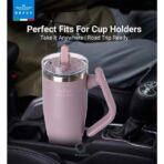 ⁦Brave Temp Guard Vacuum Insulated Travel Mug 1200ml - Purplish Red⁩ - الصورة ⁦4⁩