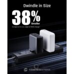 Voltme Revo 100 CCA GaN Tech 3 Ports 100W Wall Charger Black - Image 3