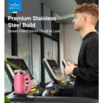 ⁦Brave Temp Guard Vacuum Insulated Travel Mug 1200ml - Rose Red⁩ - الصورة ⁦4⁩