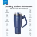 ⁦Brave Temp Guard Vacuum Insulated Travel Mug 1200ml - Deep Ocean⁩ - الصورة ⁦3⁩