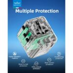 ⁦BRAVE 20W FAST TRAVEL CHARGER GAN 3 PORT + AC ADAPTER⁩ - الصورة ⁦2⁩