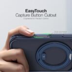 ⁦AmazingThing iPhone 17 PRO 6.3 Titan Pro Magspin Drop Proof Case - BLUE⁩ - الصورة ⁦3⁩