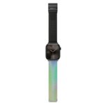 ⁦AmazingThing Omni Style Flip Watch Band Apple Watch  Rainbow & Black⁩ - الصورة ⁦3⁩