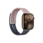 ⁦AmazingThing Omni Silqlock Watch Band Apple Watch Series 10-  Black & Yellow⁩ - الصورة ⁦3⁩