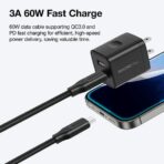 AmazingThing Magcord 60W Usb-C To Usb-C Magnetic Cable 1.2M - BLACK - Image 3