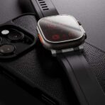 ⁦AmazingThing Apple Watch Series 10 Titan Chrono Strap -Orange⁩ - الصورة ⁦4⁩