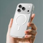 ⁦AmazingThing iPhone 17 PRO 6.3 Titan Pro Magsafe Drop Proof Case - Clear⁩ - الصورة ⁦4⁩