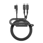 AmazingThing Thunder PRO 4 in 1 5A 140W 1.5M Cable -Black
