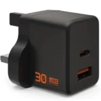 UAG Wall Charger SRGE 30W 2Port UK - Black