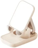 Baseus Folding Phone Stand with mirror baby pink