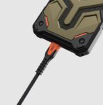 UAG USBC-USBC 1.5m Rugged Kevlar Cable Black / Orange - Image 2