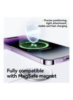Baseus iPhone 15 Pro Lucent Series Magnetic Case- Clear - Image 2