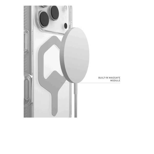 UAG iPhone 17 Pro Max Plyo Magsafe Case - Ice/Silver - Image 4