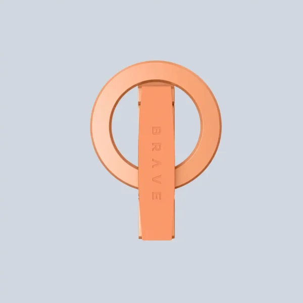 BRAVE MagGrip 3-in-1 Magnetic Phone Grip & Kickstand -Cosmic Orange