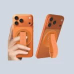 BRAVE MagGrip 3-in-1 Magnetic Phone Grip & Kickstand -Cosmic Orange - Image 2